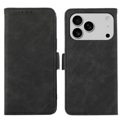 ABEEL Frosted Magnetic RFID Leather Phone Case, For iPhone 18 Pro / 17 Pro, For iPhone 18 Pro Max / 17 Pro Max, For iPhone 16e / 17e, For iPhone 17