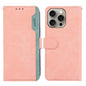ABEEL Color Block Magnetic RFID Leather Phone Case, For iPhone 12 / 12 Pro, For iPhone 12 Pro Max