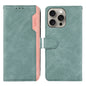ABEEL Color Block Magnetic RFID Leather Phone Case, For iPhone 12 / 12 Pro, For iPhone 12 Pro Max