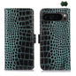 Crocodile Top Layer Cowhide Leather Phone Case, For Google Pixel 11 Pro XL, For Google Pixel 11 / 11 Pro, For Google Pixel 10a, For Google Pixel 10 Pro / 9 Pro, For Google Pixel 10 / 9, For Google Pixel 9a