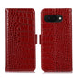 Crocodile Top Layer Cowhide Leather Phone Case