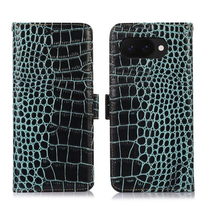 Crocodile Top Layer Cowhide Leather Phone Case