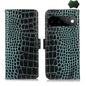 Crocodile Top Layer Cowhide Leather Phone Case, For Google Pixel 11 Pro XL, For Google Pixel 11 / 11 Pro, For Google Pixel 10a, For Google Pixel 10 Pro / 9 Pro, For Google Pixel 10 / 9, For Google Pixel 9a