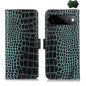 Crocodile Top Layer Cowhide Leather Phone Case, For Google Pixel 11 Pro XL, For Google Pixel 11 / 11 Pro, For Google Pixel 10a, For Google Pixel 10 Pro / 9 Pro, For Google Pixel 10 / 9, For Google Pixel 9a