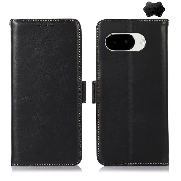 Crazy Horse Top Layer Cowhide Leather Phone Case, For Google Pixel 11 Pro XL, For Google Pixel 11 / 11 Pro, For Google Pixel 10a, For Google Pixel 9a, For Google Pixel 9 Pro, For Google Pixel 9