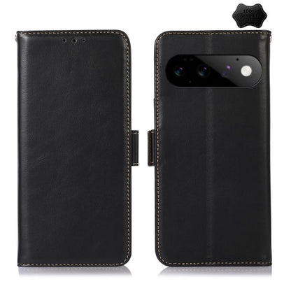 Crazy Horse Top Layer Cowhide Leather Phone Case, For Google Pixel 11 Pro XL, For Google Pixel 11 / 11 Pro, For Google Pixel 10a, For Google Pixel 9a, For Google Pixel 9 Pro, For Google Pixel 9