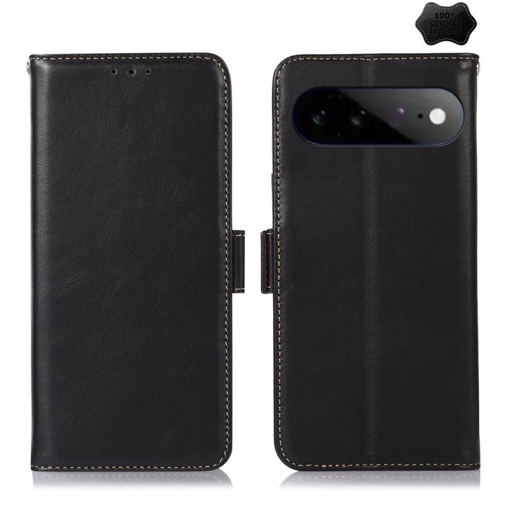 Crazy Horse Top Layer Cowhide Leather Phone Case, For Google Pixel 11 Pro XL, For Google Pixel 11 / 11 Pro, For Google Pixel 10a, For Google Pixel 9a, For Google Pixel 9 Pro, For Google Pixel 9