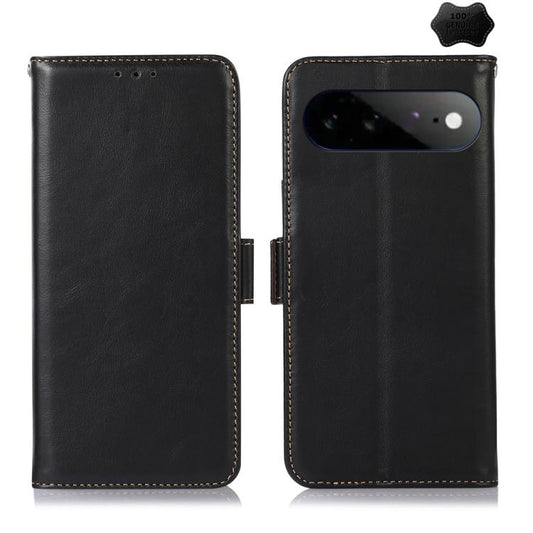 Crazy Horse Top Layer Cowhide Leather Phone Case, For Google Pixel 11 Pro XL, For Google Pixel 11 / 11 Pro, For Google Pixel 10a, For Google Pixel 9a, For Google Pixel 9 Pro, For Google Pixel 9
