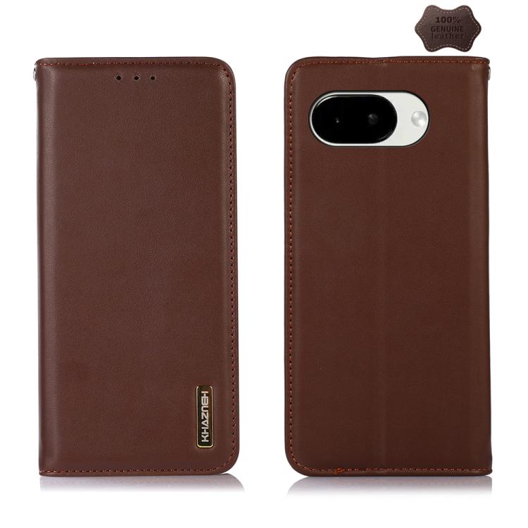 KHAZNEH Nappa Top Layer Cowhide Leather Phone Case, For Google Pixel 11 Pro XL, For Google Pixel 11 / 11 Pro, For Google Pixel 10a, For Google Pixel 10 Pro / 9 Pro, For Google Pixel 10 / 9, For Google Pixel 9a
