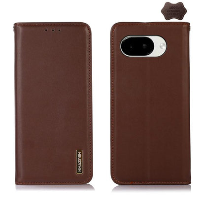 KHAZNEH Nappa Top Layer Cowhide Leather Phone Case, For Google Pixel 11 Pro XL, For Google Pixel 11 / 11 Pro, For Google Pixel 10a, For Google Pixel 10 Pro / 9 Pro, For Google Pixel 10 / 9, For Google Pixel 9a