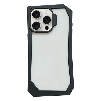 Creative Irregular Frame Shockproof Phone Case, For iPhone 15 Pro Max, For iPhone 15 Pro, For iPhone 15, For iPhone 14, For iPhone 14 Pro, For iPhone 14 Pro Max, For iPhone 13 Pro Max, For iPhone 13 Pro, For iPhone 13, For iPhone 12, For iPhone 12 Max ...