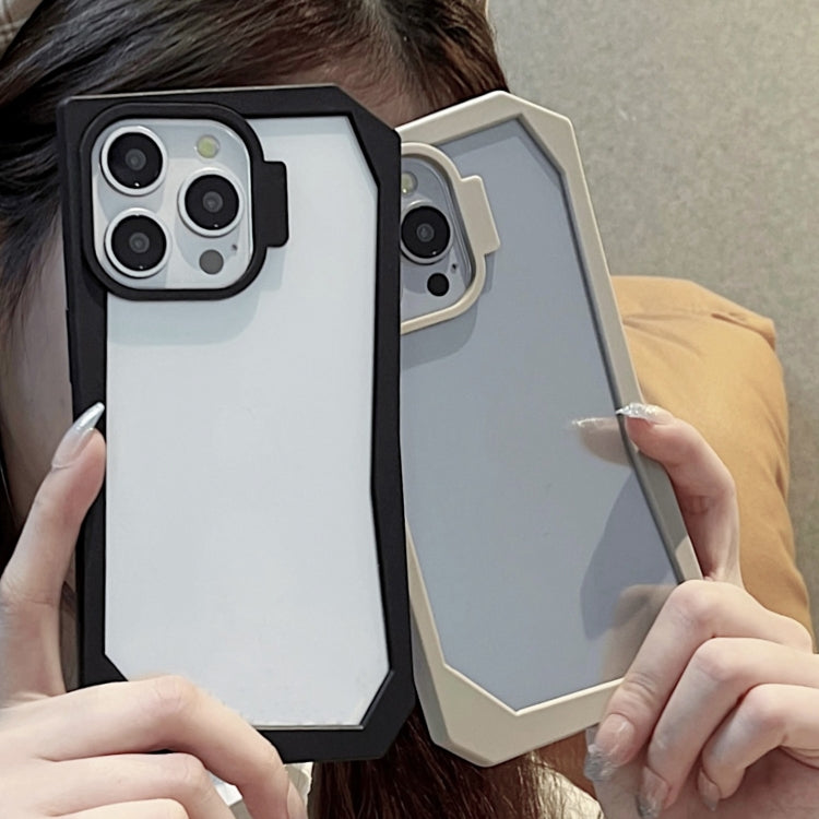 Creative Irregular Frame Shockproof Phone Case, For iPhone 11