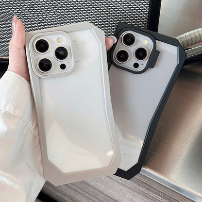 Creative Irregular Frame Shockproof Phone Case, For iPhone 11