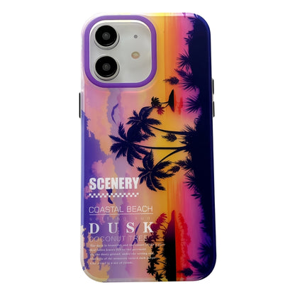 Coconut Dual-side Laminating Laser Frosted Phone Case, For iPhone 11