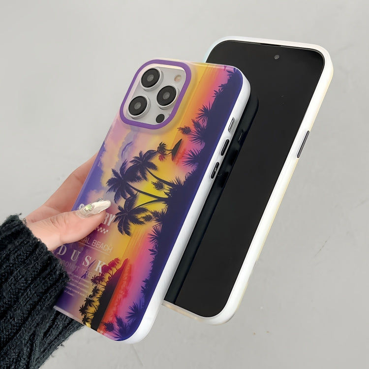 Coconut Dual-side Laminating Laser Frosted Phone Case