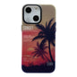 SUNSET Coconut Tree Dual-side Laminating Laser Phone Case, For iPhone 15 Pro Max, For iPhone 15 Pro, For iPhone 15, For iPhone 14, For iPhone 14 Pro, For iPhone 14 Pro Max, For iPhone 13 Pro Max, For iPhone 13 Pro, For iPhone 13, For iPhone 12         ...