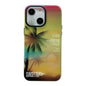 SUNSET Coconut Tree Dual-side Laminating Laser Phone Case