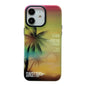 SUNSET Coconut Tree Dual-side Laminating Laser Phone Case