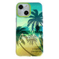 Beach Coconut Dual-side Laminating Laser Frosted Phone Case