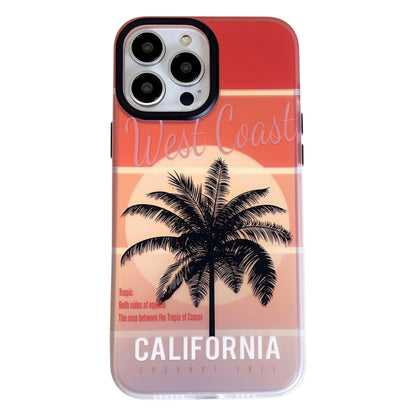 Beach Coconut Dual-side Laminating Laser Frosted Phone Case