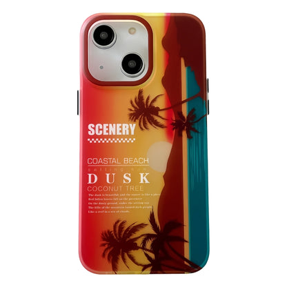 Coconut Dual-side Laminating Laser Frosted Phone Case, For iPhone 15 Pro Max, For iPhone 15 Pro, For iPhone 15, For iPhone 14, For iPhone 14 Pro, For iPhone 14 Pro Max, For iPhone 13 Pro Max, For iPhone 13 Pro, For iPhone 13, For iPhone 12             ...
