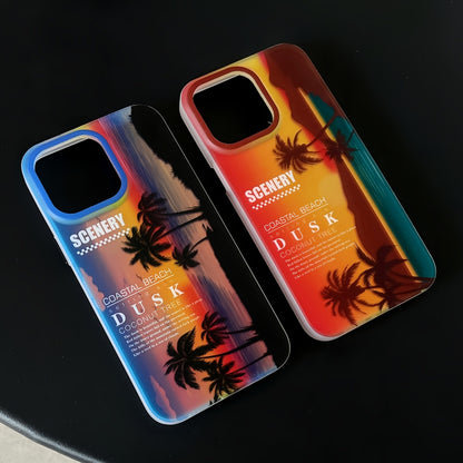 Coconut Dual-side Laminating Laser Frosted Phone Case, For iPhone 11