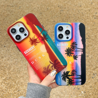 Coconut Dual-side Laminating Laser Frosted Phone Case, For iPhone 11