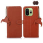 Genuine Leather Litchi Texture RFID Leather Phone Case, For OnePlus Ace 6 Ultra, For OnePlus 15T, For OnePlus 15R 5G/Ace 6/Ace 6T 5G, For OnePlus 15, For OnePlus Ace 5 / 13R 5G, For OnePlus 13