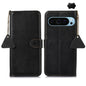 Genuine Leather Litchi Texture RFID Leather Phone Case