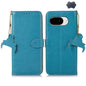 Genuine Leather Litchi Texture RFID Leather Phone Case, For Google Pixel 11 Pro XL, For Google Pixel 11 / 11 Pro, For Google Pixel 10a, For Google Pixel 10 / 9, For Google Pixel 9a, For Google Pixel 10 Pro / 9 Pro