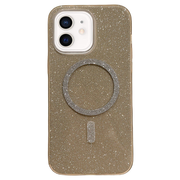 Glitter MagSafe Magnetic TPU Phone Case, For iPhone 11, For iPhone 11 Pro