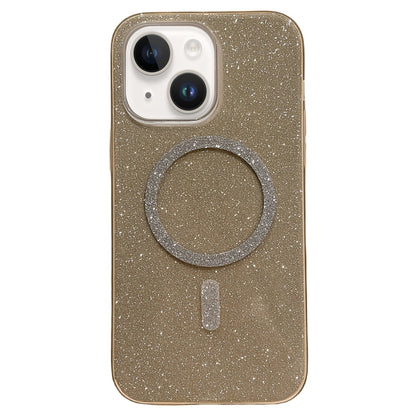 Glitter MagSafe Magnetic TPU Phone Case, For iPhone 15 Pro Max, For iPhone 15 Pro, For iPhone 15 Plus, For iPhone 15