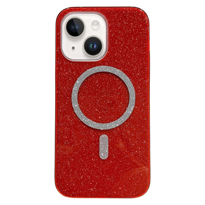 Glitter MagSafe Magnetic TPU Phone Case, For iPhone 15 Pro Max, For iPhone 15 Pro, For iPhone 15 Plus, For iPhone 15