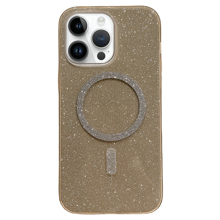 Glitter MagSafe Magnetic TPU Phone Case, For iPhone 15 Pro Max, For iPhone 15 Pro, For iPhone 15 Plus, For iPhone 15