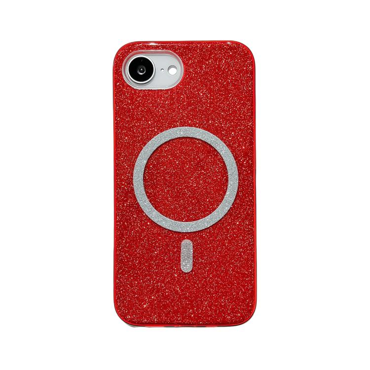 Glitter MagSafe Magnetic TPU Phone Case, For iPhone 17e / 16e, For iPhone 15 Pro Max, For iPhone 15 Pro, For iPhone 15 Plus