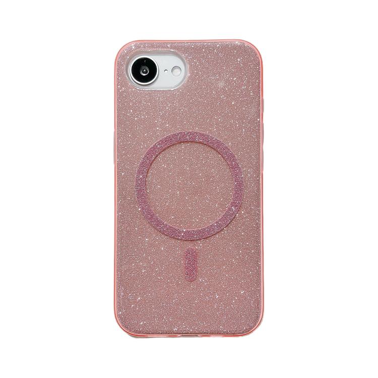 Glitter MagSafe Magnetic TPU Phone Case, For iPhone 17e / 16e, For iPhone 15 Pro Max, For iPhone 15 Pro, For iPhone 15 Plus
