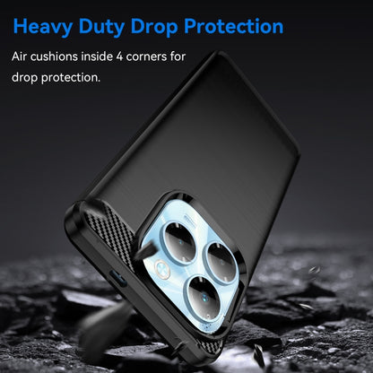 Carbon Fiber Brushed Texture TPU Phone Case