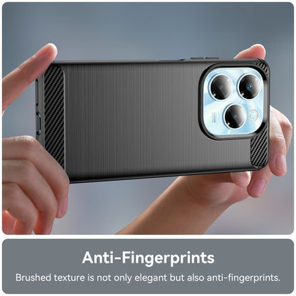 Carbon Fiber Brushed Texture TPU Phone Case