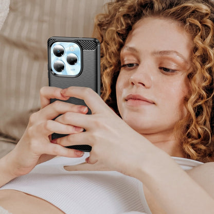 Carbon Fiber Brushed Texture TPU Phone Case