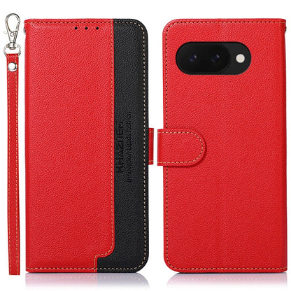 KHAZNEH Litchi Texture Leather RFID Phone Case