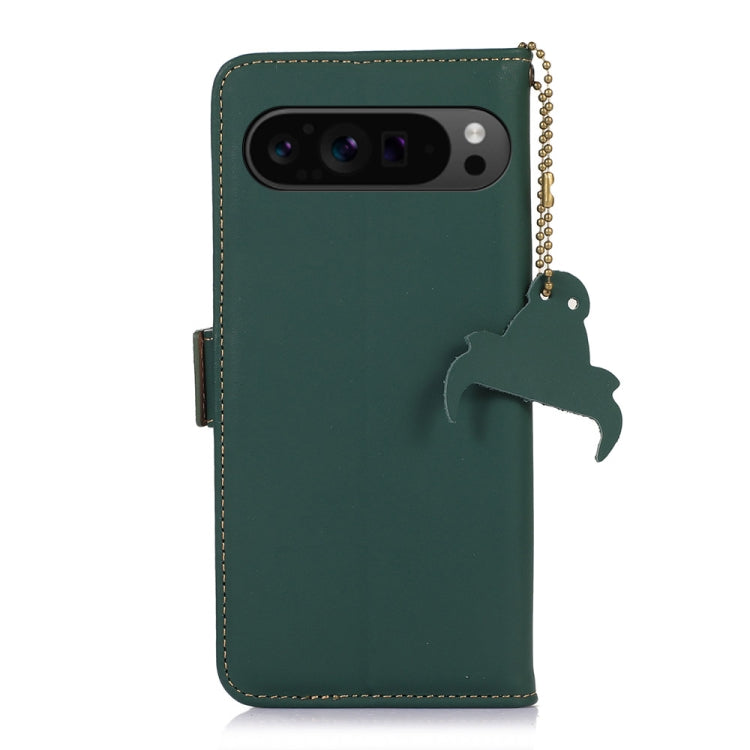 Genuine Leather Magnetic RFID Leather Phone Case