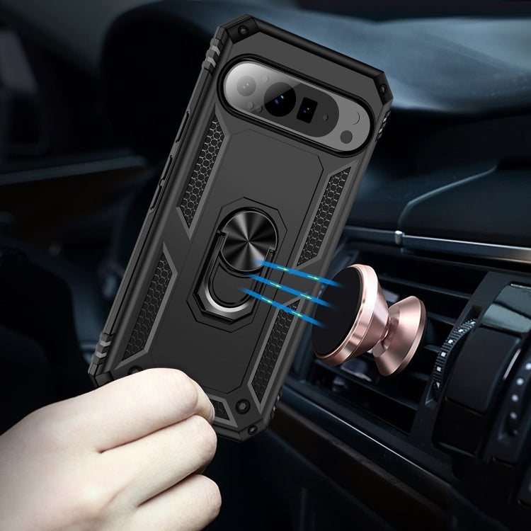 Shockproof TPU + PC Phone Case with Holder