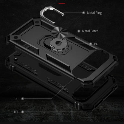 Shockproof TPU + PC Phone Case with Holder