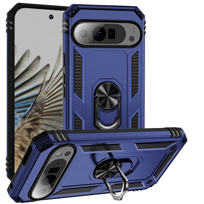 Shockproof TPU + PC Phone Case with Holder, For Google Pixel 9a, For Google Pixel 9 Pro XL, For Google Pixel 9 Pro / 9