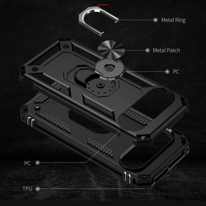 Shockproof TPU + PC Phone Case with Holder, For Google Pixel 9 Pro / 9