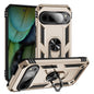 Shockproof TPU + PC Phone Case with Holder, For Google Pixel 9a, For Google Pixel 9 Pro XL, For Google Pixel 9 Pro / 9