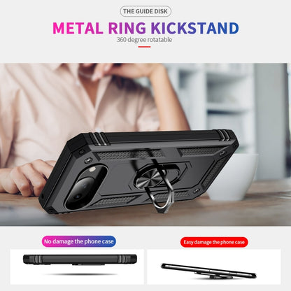 Shockproof TPU + PC Phone Case with Holder