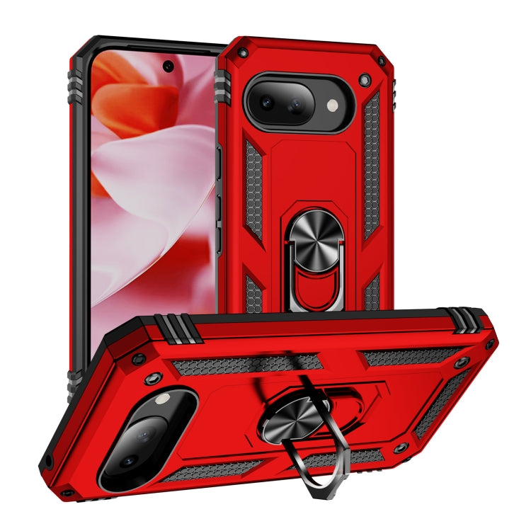 Shockproof TPU + PC Phone Case with Holder, For Google Pixel 9a, For Google Pixel 9 Pro XL, For Google Pixel 9 Pro / 9