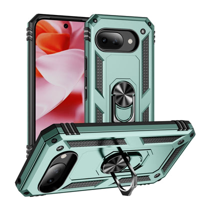 Shockproof TPU + PC Phone Case with Holder, For Google Pixel 9a, For Google Pixel 9 Pro XL, For Google Pixel 9 Pro / 9
