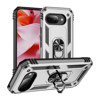 Shockproof TPU + PC Phone Case with Holder, For Google Pixel 9a, For Google Pixel 9 Pro XL, For Google Pixel 9 Pro / 9